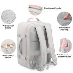 UKEIN Women's Carry-On Travel Backpack with Packing Cubes