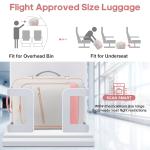 UKEIN Women's Carry-On Travel Backpack with Packing Cubes