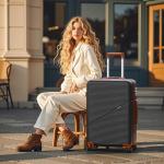 Cosbarn Lightweight 3-Piece Carry-On Luggage Set