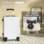 Cosbarn 20-Inch Carry-On Hard Shell Luggage