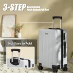 Cosbarn 20-Inch Carry-On Hard Shell Luggage