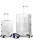 KANGSHILU Aluminum Carry-On Luggage, Airline Approved