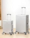 KANGSHILU Aluminum Carry-On Luggage, Airline Approved