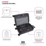 SWISSGEAR Ridge Expandable Carry-On Luggage - Black