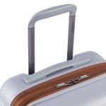 Delsey Paris 24" Expandable Spinner Luggage, Platinum