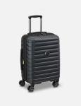 Delsey Paris Expandable Carry-On Spinner Luggage, Black