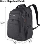 KROSER 17.3" Laptop Backpack with USB Charging