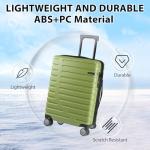 EMPSIGN 21-Inch Hard Shell Spinner Carry-On