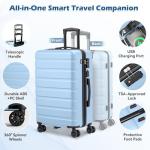 20" Hardside Carry On & 14" Cosmetic Case Set