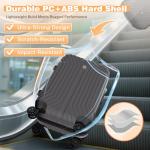 AnyZip 24" Expandable Hard Shell Suitcase - Grey