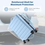 20" Hardside Carry On & 14" Cosmetic Case Set