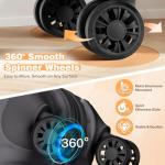 AnyZip 24" Expandable Hard Shell Suitcase - Grey