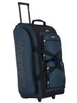 Wrangler 30-Inch Blue Multi-Pocket Rolling Duffel Bag