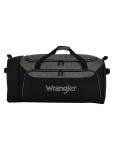 Wrangler 36-Inch 3-Wheel Rolling Duffel Bag