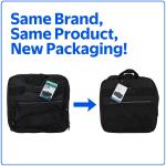 Protege 32" Black Compact Rolling Duffel Bag