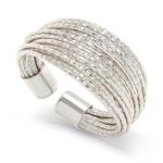 Gold Adjustable Crossover Thumb Ring Set for Women