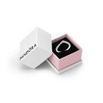 Pandora Silver Sparkling Cubic Zirconia Wishbone Ring