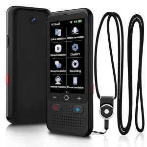 Portable Language Translator with AI Voice Support