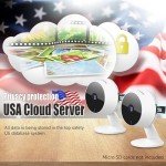 LaView 4-Pack Indoor Security Cameras, 1080P