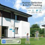 WESECUU 2K WiFi Light Bulb Security Camera