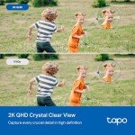 TP-Link Tapo 2K Outdoor Pan/Tilt Security Camera