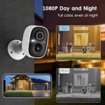 Wireless 2K Outdoor Security Camera with Night Vision