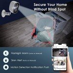 Wireless Outdoor Security Camera with 2-Way Talk