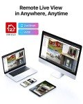 ZOSI 1080p AI Home Security Camera System