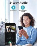 DEKCO 2K Outdoor WiFi Security Camera with 360° View