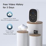 Wireless Outdoor Security Camera with 2-Way Talk