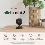 Blink Mini 2 Home Security & Pet Camera – Black