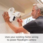 Ring Floodlight Cam Wired Plus - 1080p HD Video