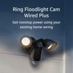 Ring Floodlight Cam Wired Plus - 1080p HD Video