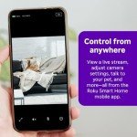 Roku Indoor Security Camera 2-Pack with Night Vision
