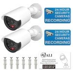 WALI Dummy Fake CCTV Camera - 2 Pack