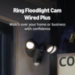 Ring Floodlight Cam Wired Plus - 1080p HD Video