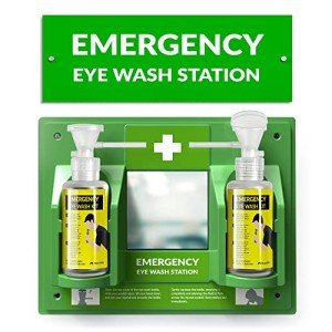 Portable Eye Wash Station - Wall-Mounted Kit
