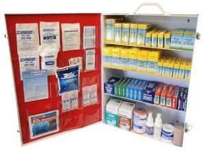 Multi-Purpose First Aid Cabinet with OSHA Compliance