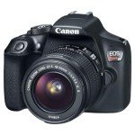 Canon EOS Rebel T6 SLR Camera Kit - Black