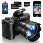 88MP 8K Digital Camera with Dual-Lens & 16X Zoom