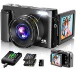 48MP 4K Autofocus Vlogging Camera with Flip Screen