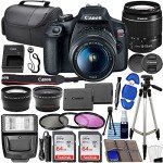 Canon EOS Rebel T7 Camera Bundle with Lenses & Extras