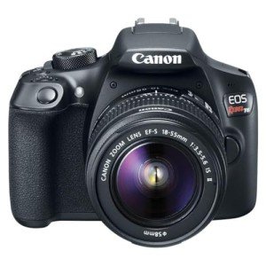 Canon EOS Rebel T6 SLR Camera Kit - Black