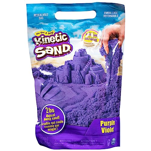 Purple Kinetic Sand for Sensory Play, 2 Pounds