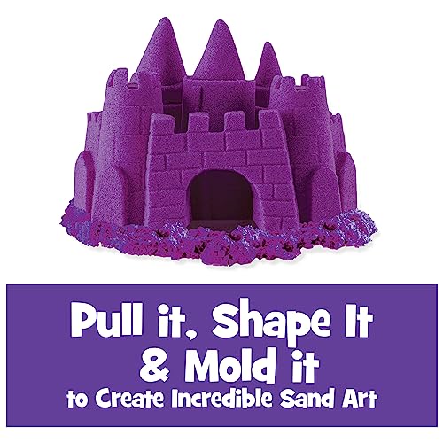 Purple Kinetic Sand for Sensory Play, 2 Pounds