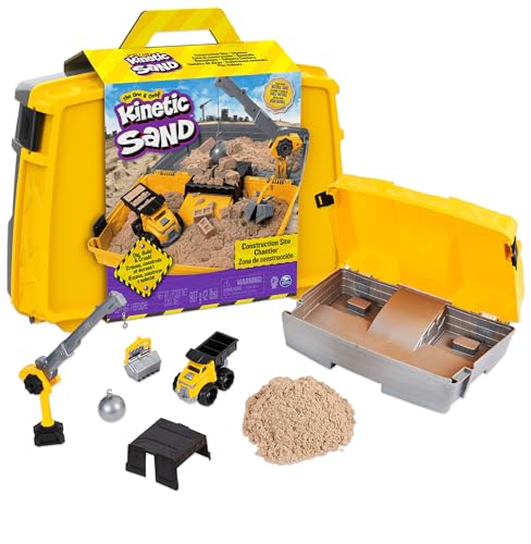 Kinetic Sand Construction Site Folding Sandbox Toy
