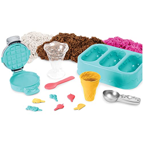 Scented Kinetic Sand Ice Cream Playset for Kids