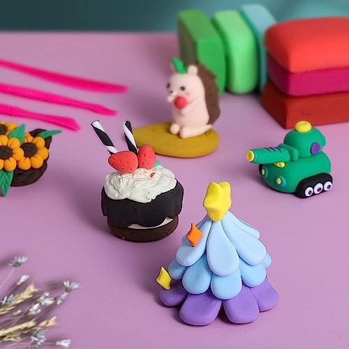 iFergoo 24-Color Ultra Light Air Dry Clay