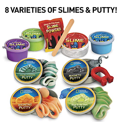 National Geographic Mega Slime & Putty Lab Set