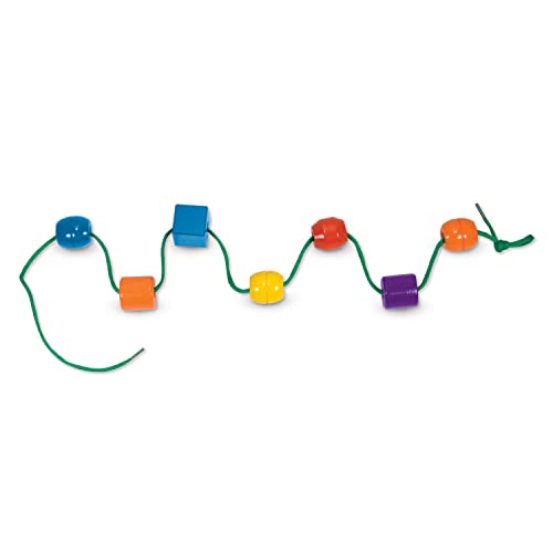 Melissa & Doug Wooden Lacing Beads Educational Toy